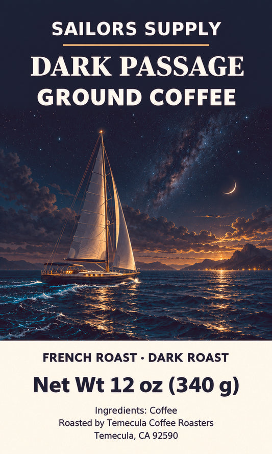 Dark Passage — French Roast Ground Coffee, 12 oz